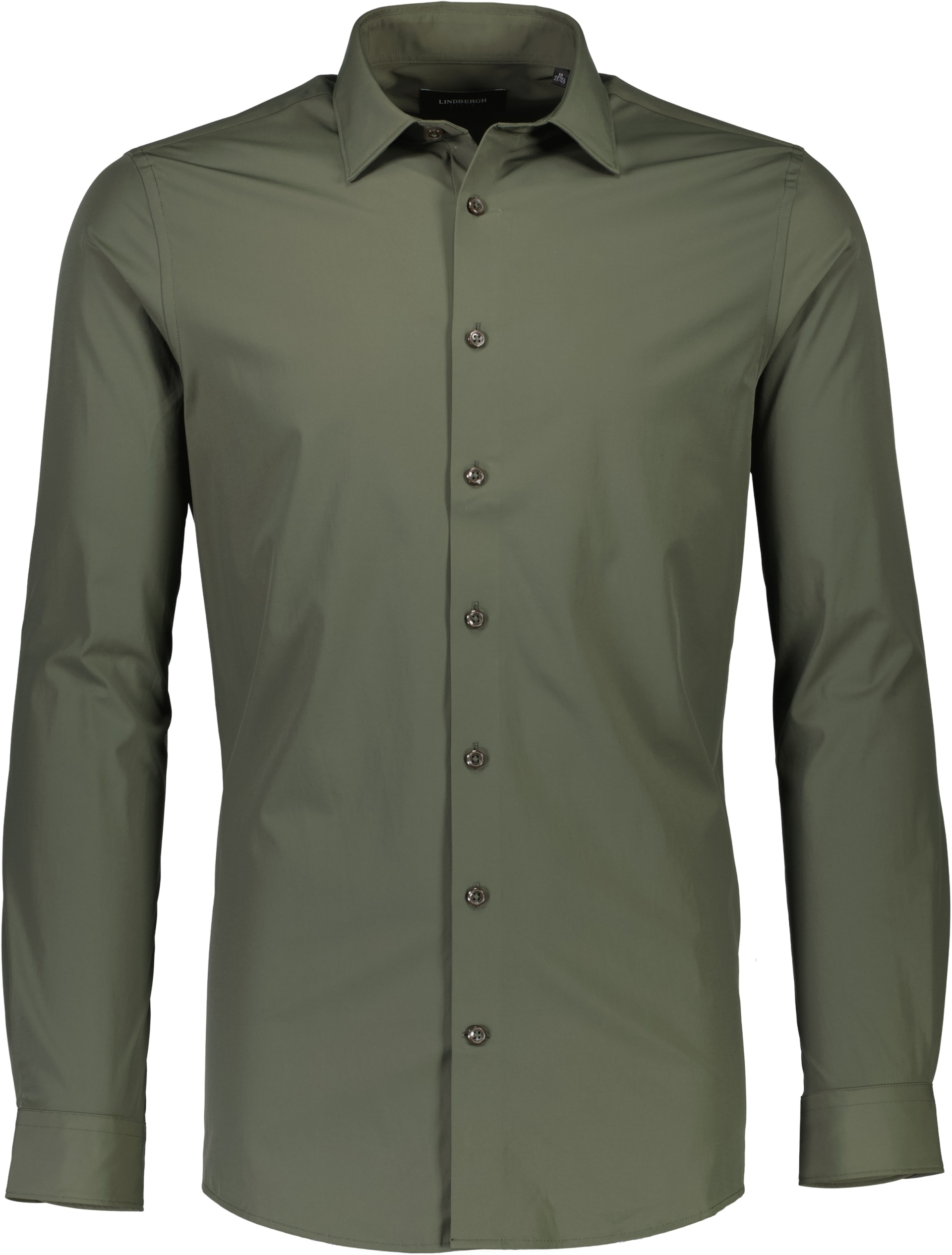 Lindbergh Business casual skjorte grøn / army