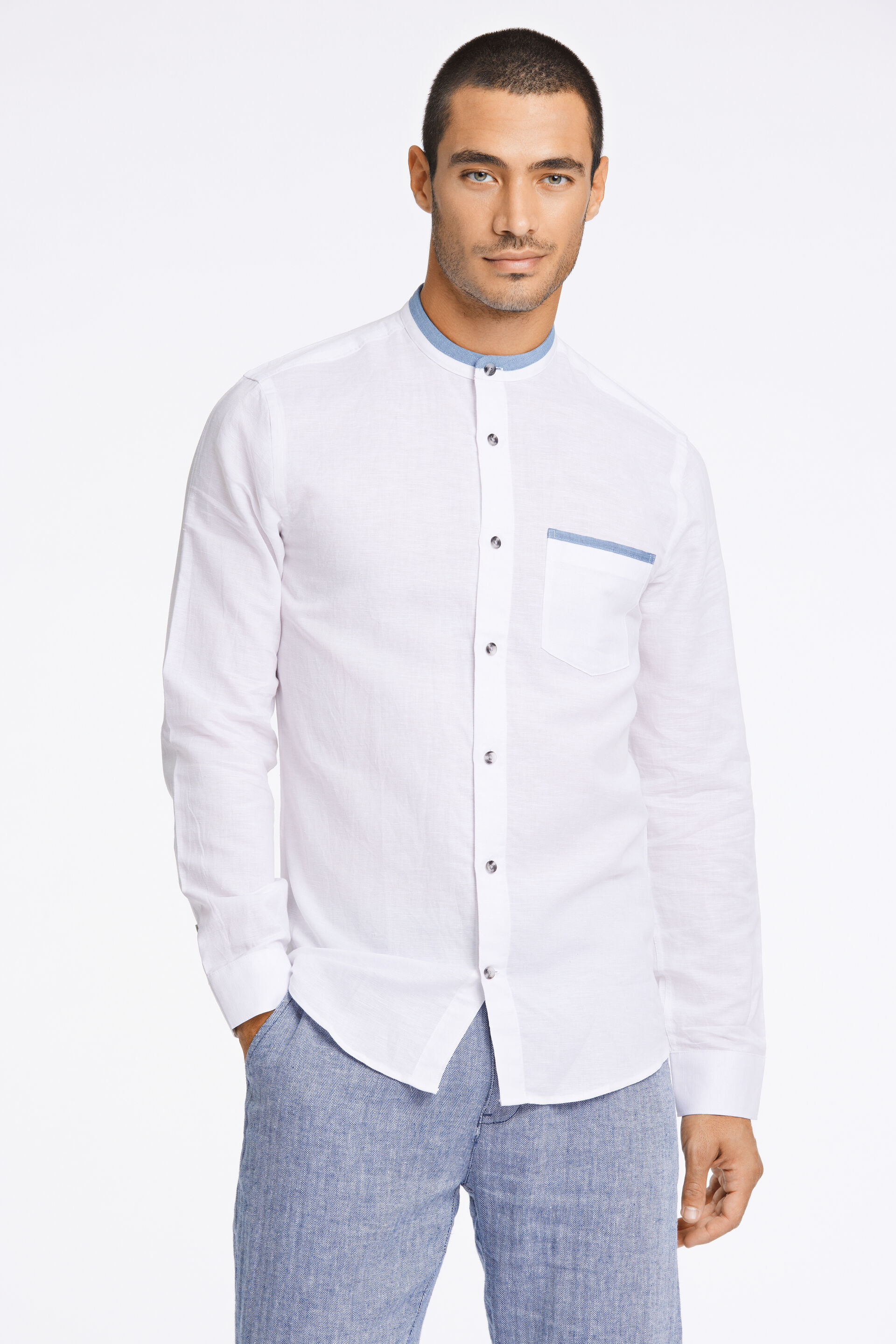 Linen shirt Linen shirt White 30-203416