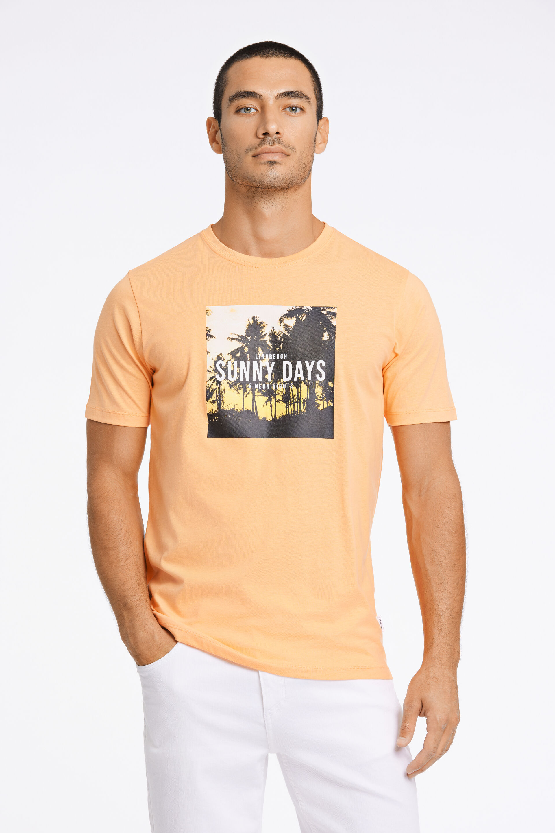 Lindbergh  T-shirt Orange 30-400225
