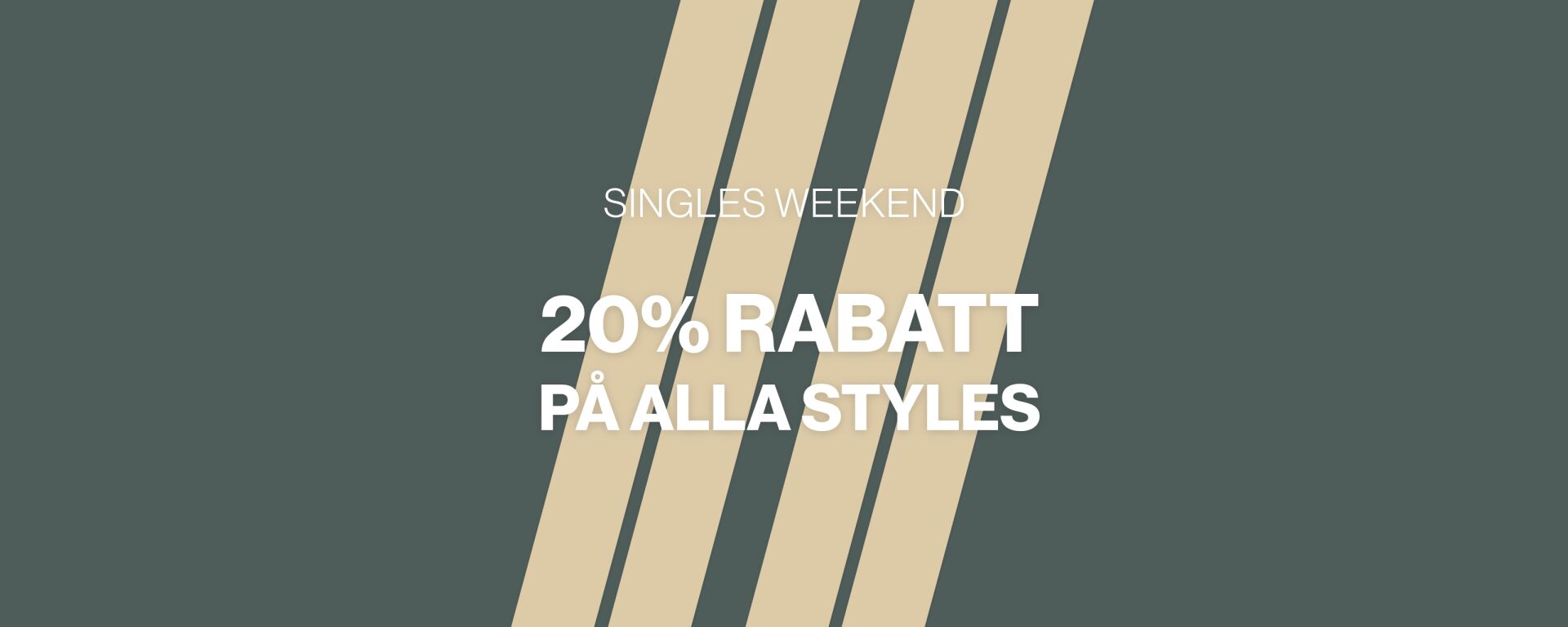 Singles day | 20% on all items | LINDBERGH