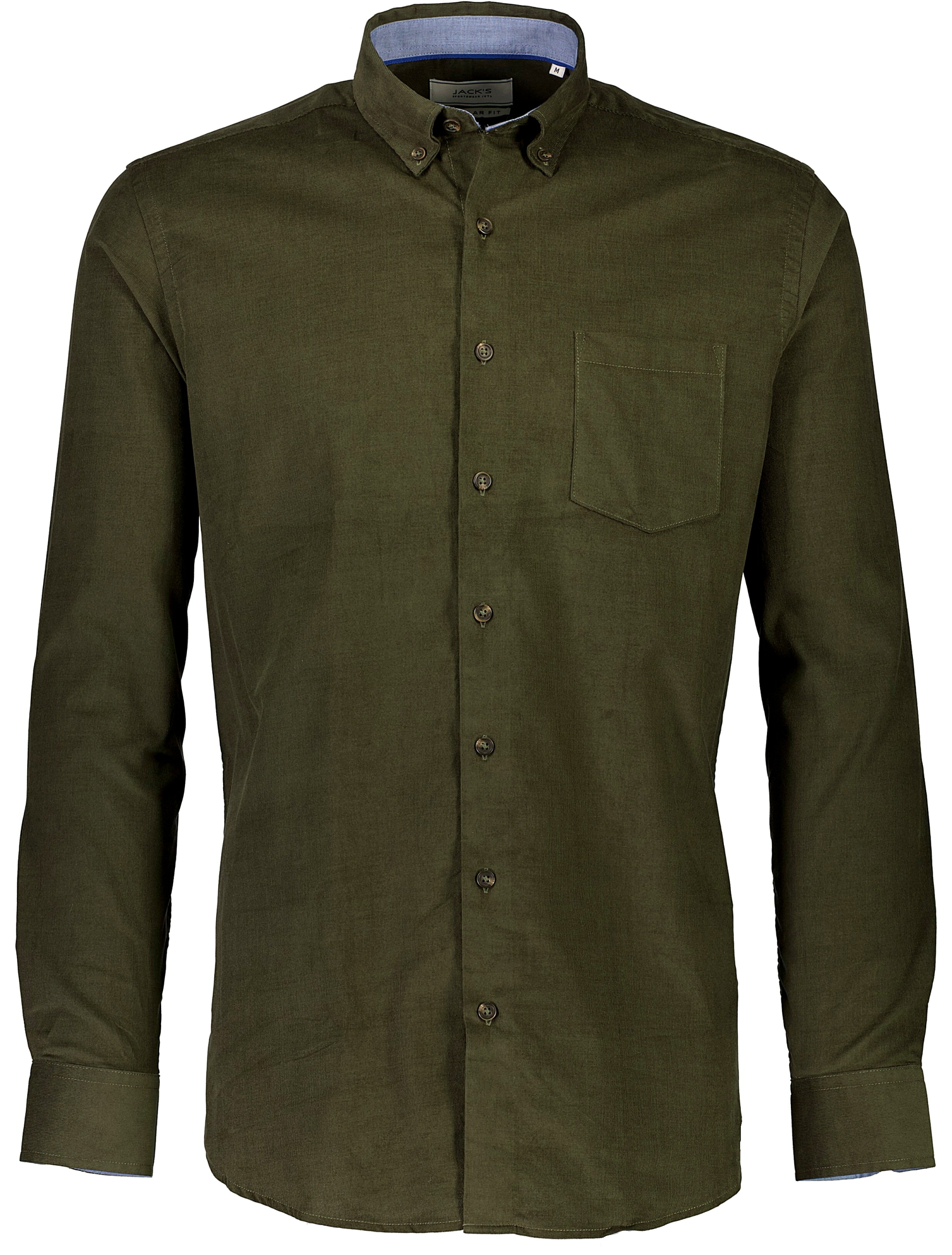 Jack's Fløjlsskjorte grøn / army