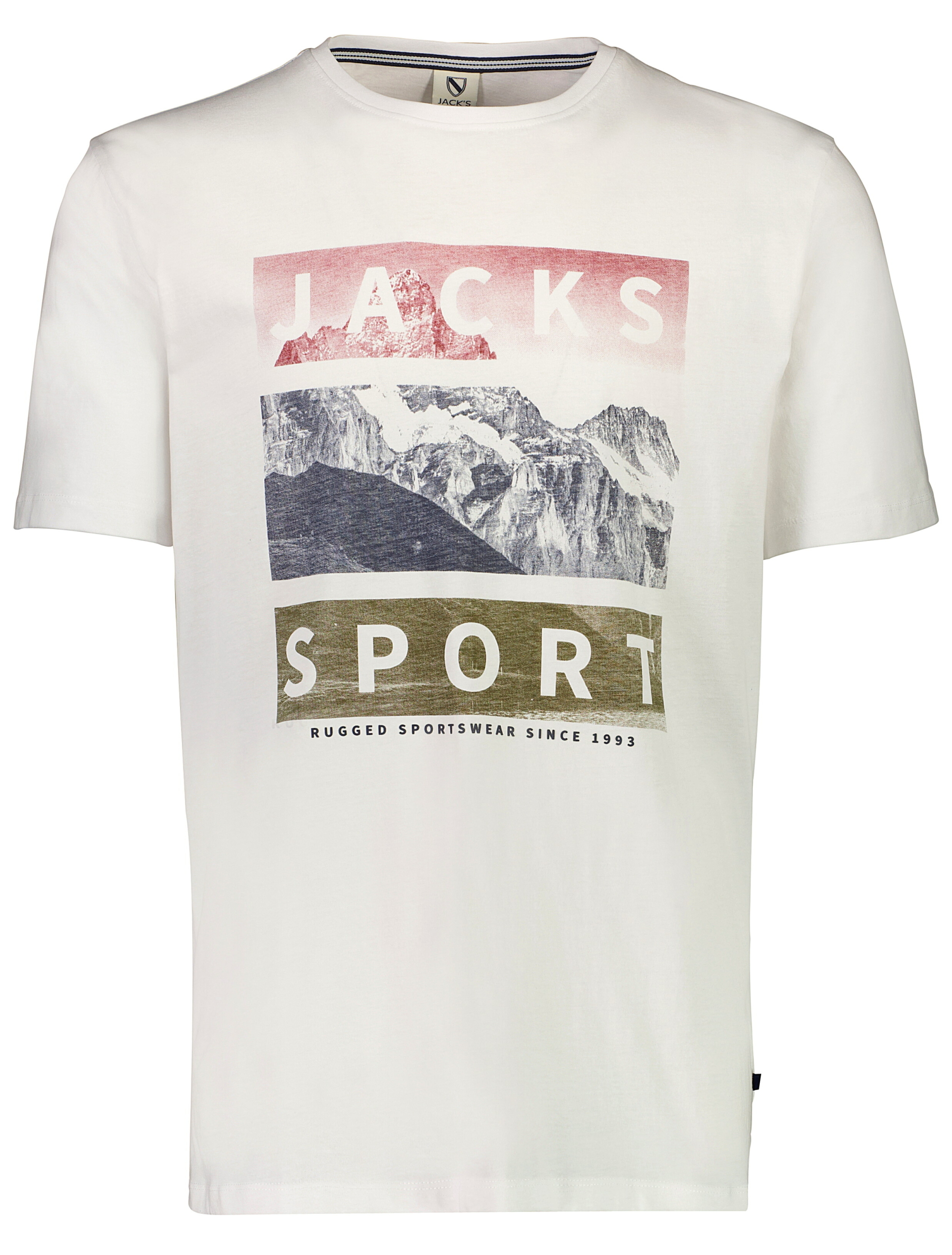 Jack's T-shirt vit / white