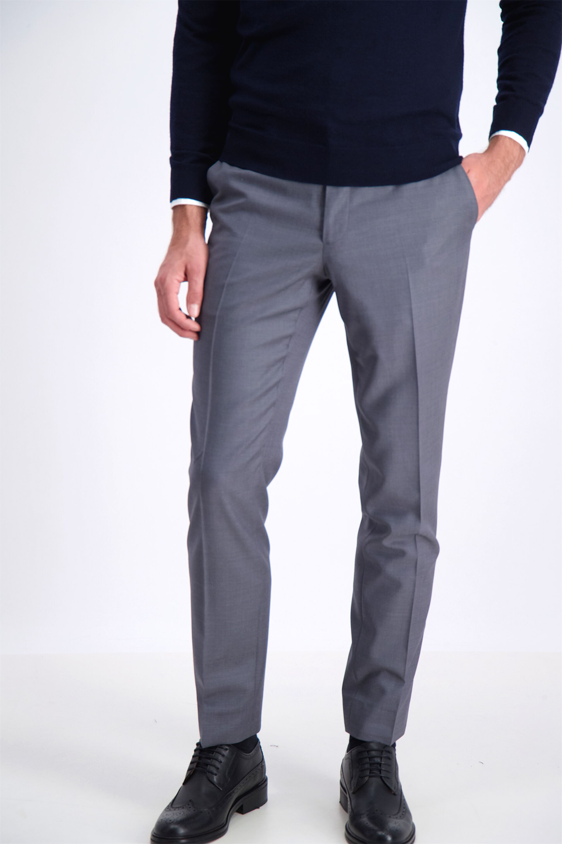 Suit Pants Suit Pants Grey 30-08033-X