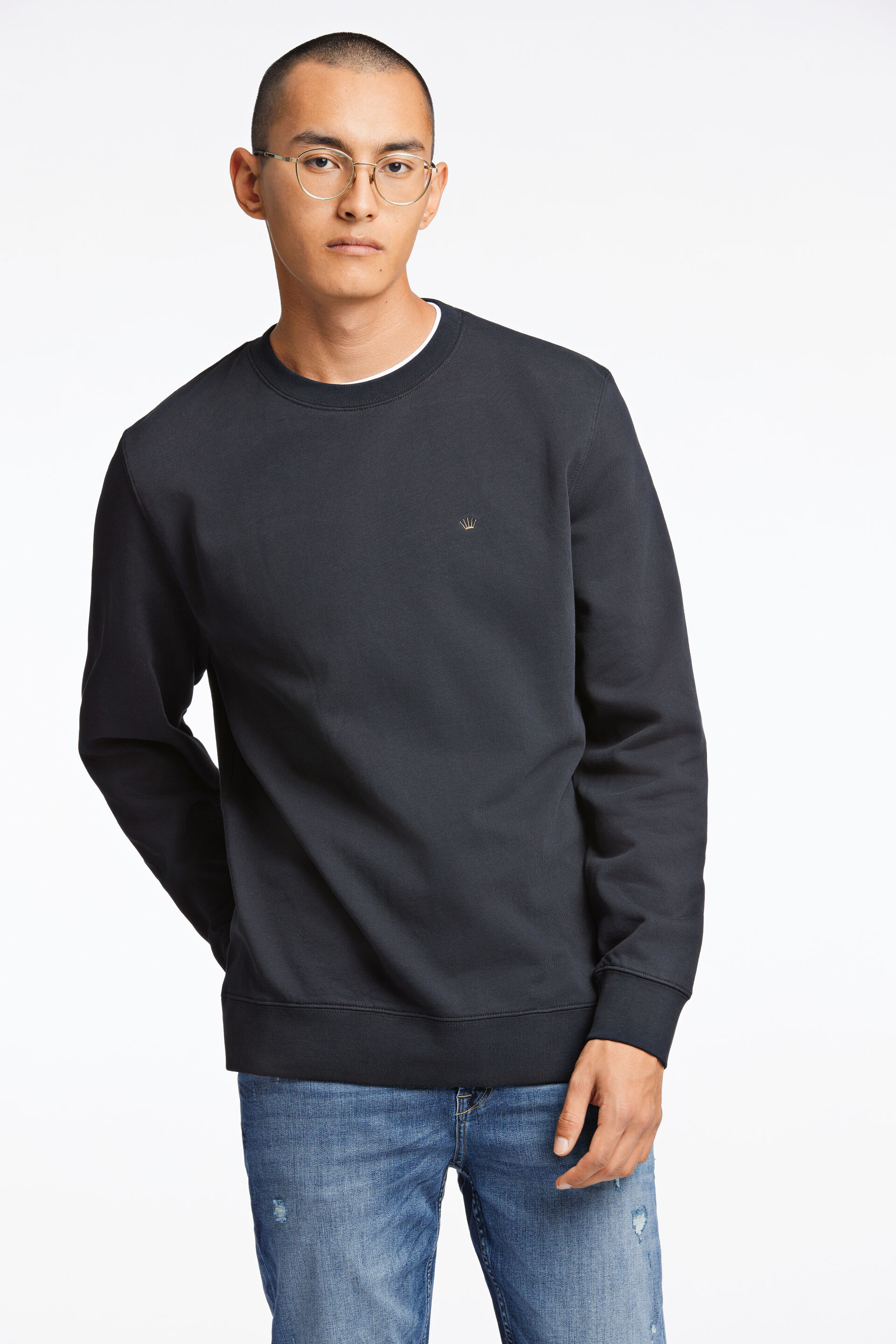 Sweatshirt Sweatshirt Black 60-705009A