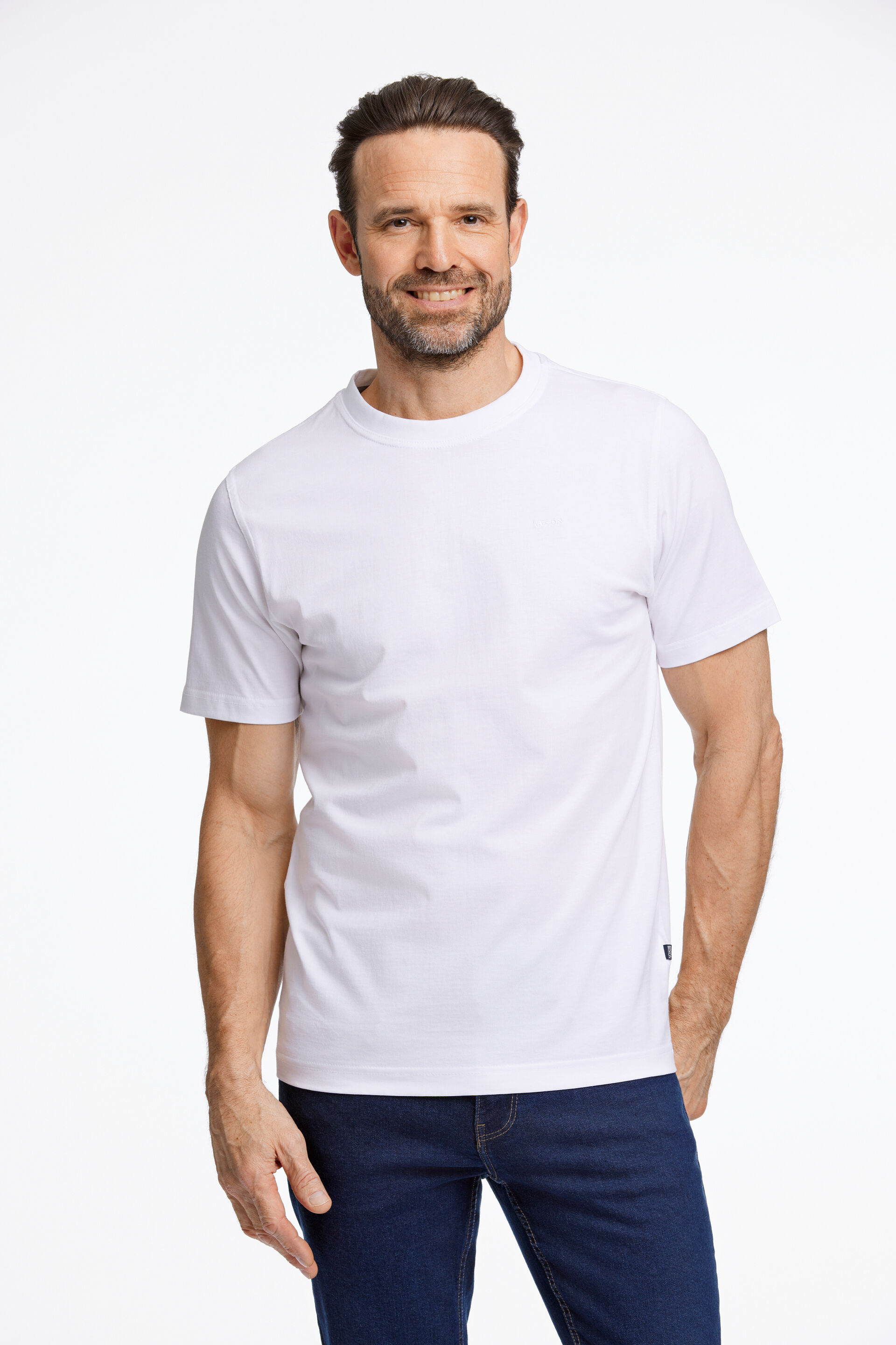 Bison  T-shirt Hvid 80-40000