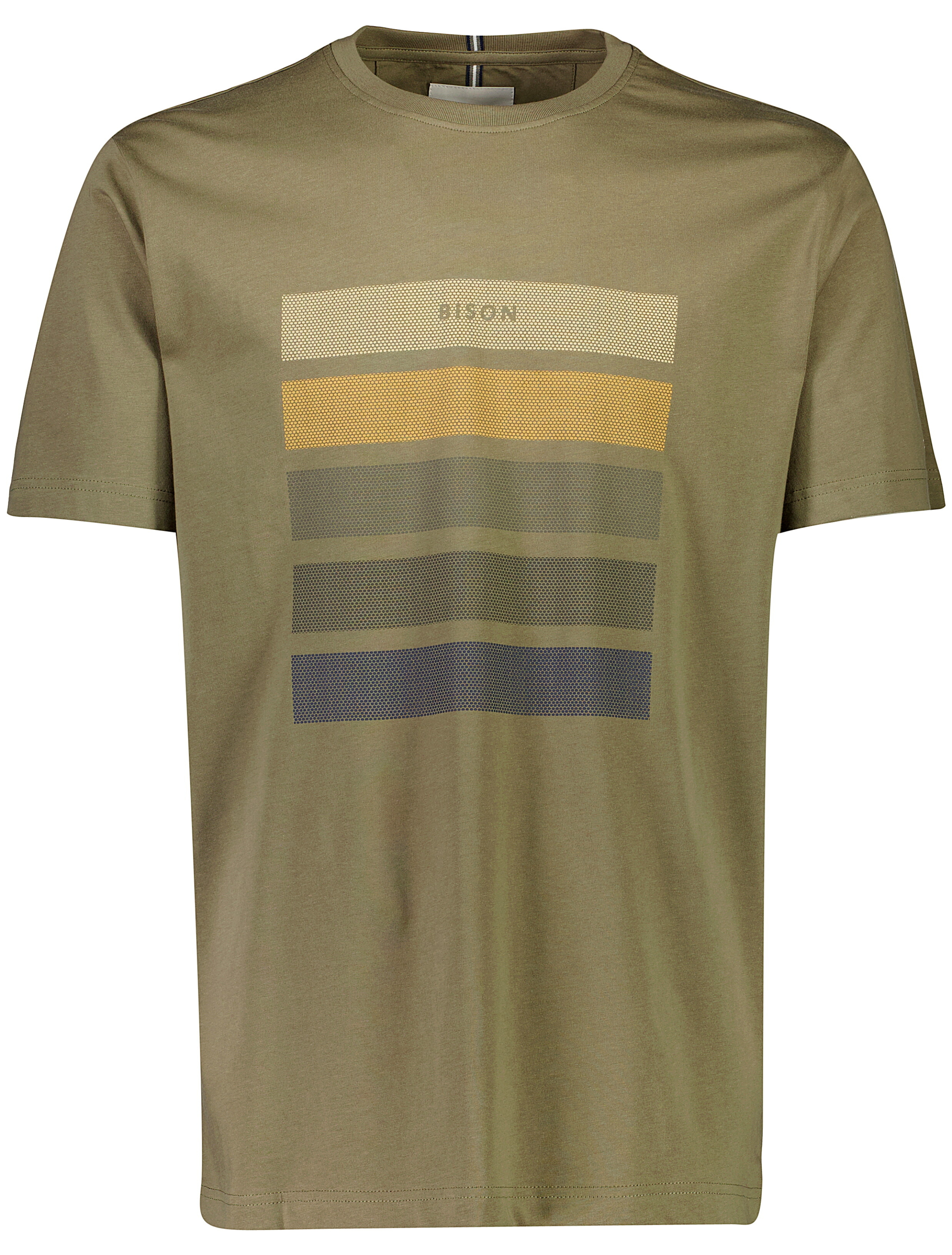 Bison T-shirt grøn / army