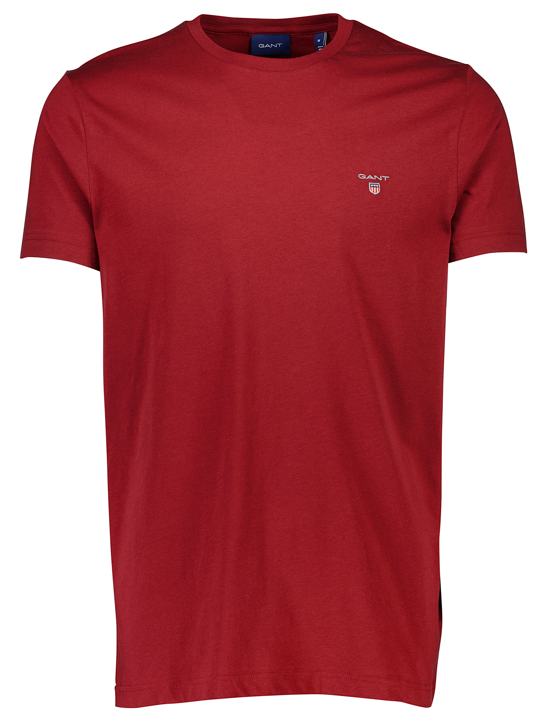 Gant T-shirt rød / 604 cabernet red