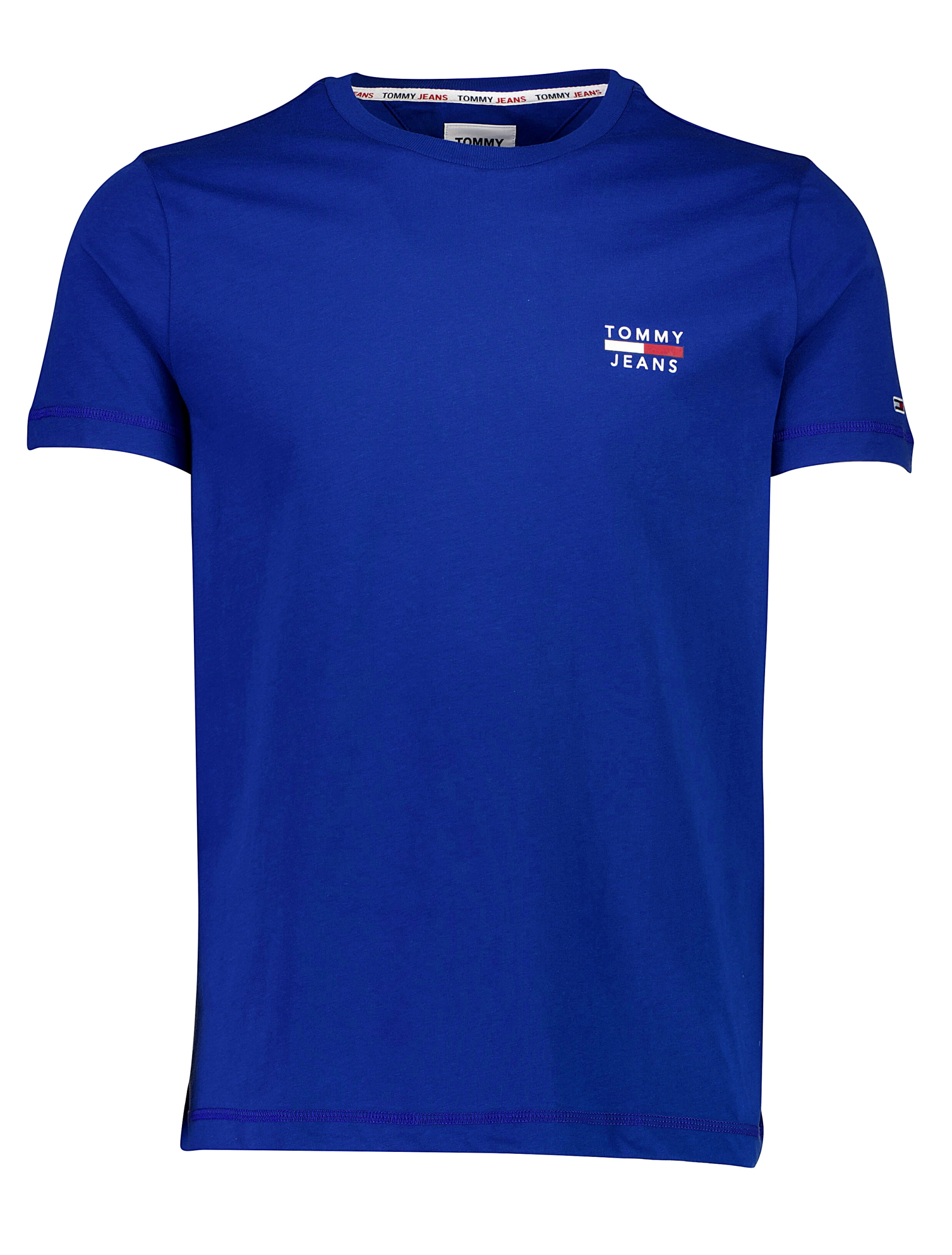 Tommy Jeans T-shirt blå / c65 cobalt