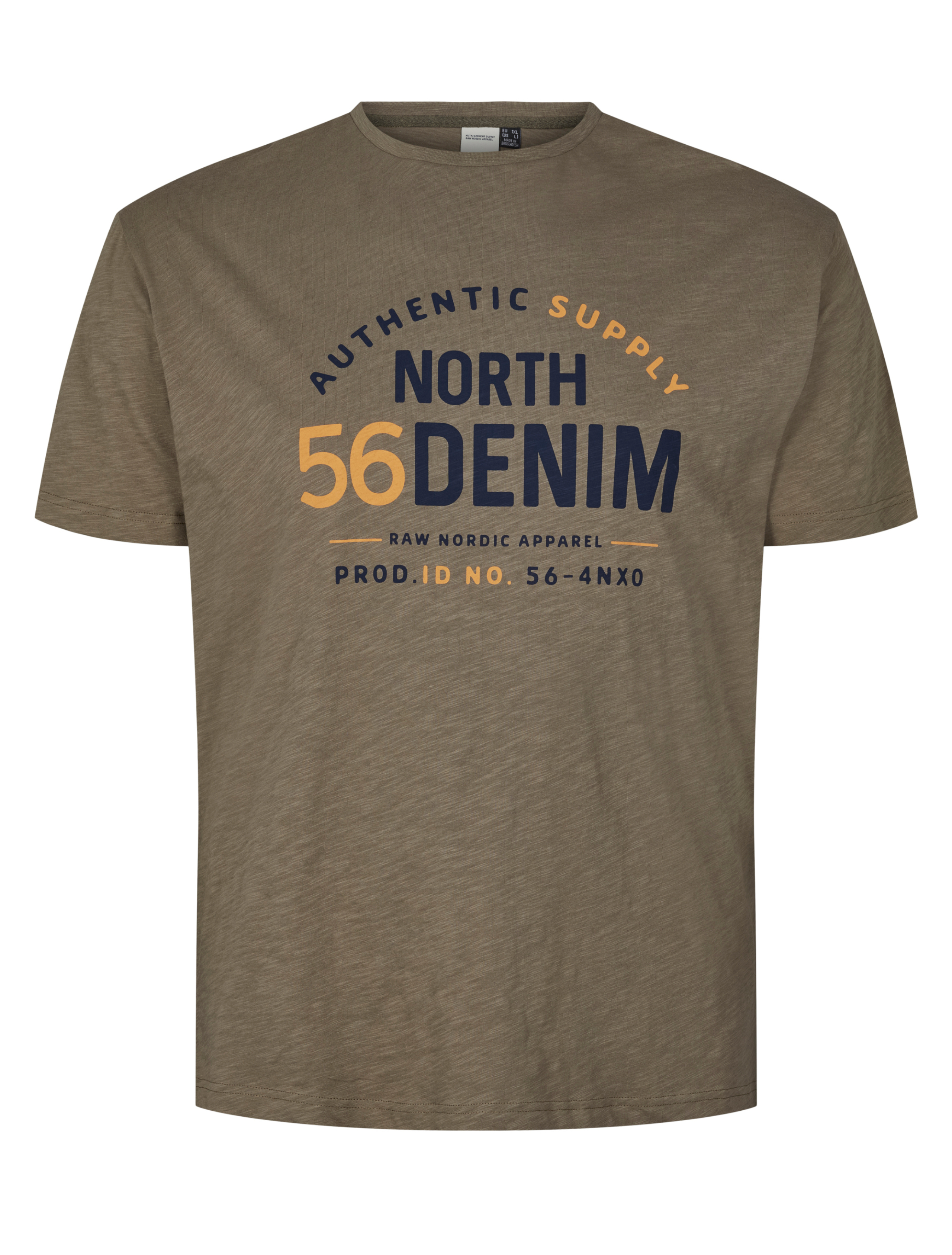 North T-shirt grøn / 659 dusty olive