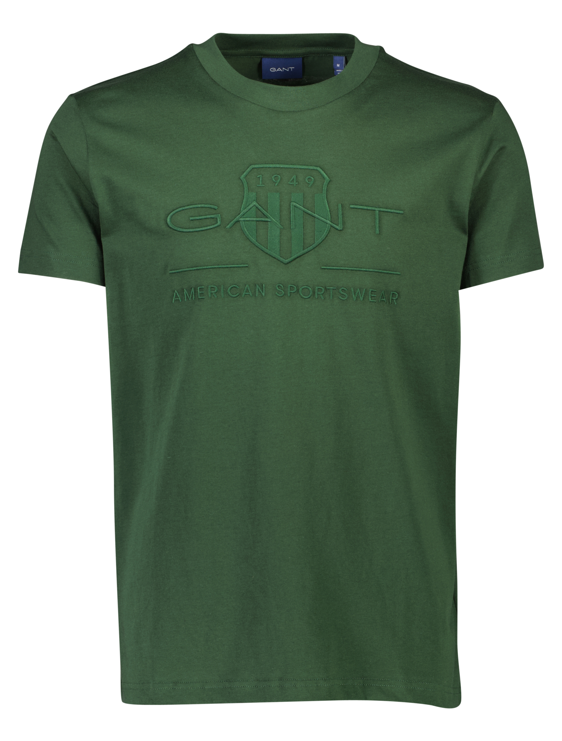 Gant T-shirt grøn / 363 storm green